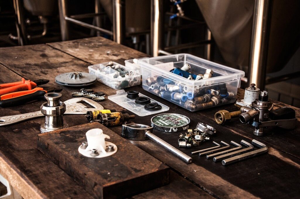tools, parts, work bench-1209300.jpg